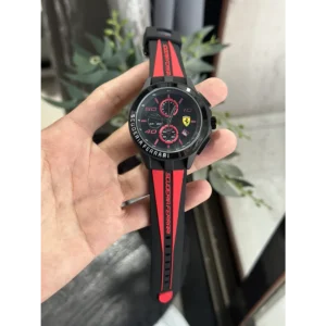Trendy Scuderia Ferrari Watch For Men (CS4049)