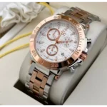 Trendy GC Collection Tone Chronograph Guess Diamond Watch For Men (SHH04739)