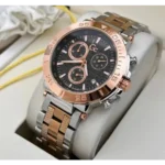 Trendy GC Collection Tone Chronograph Guess Diamond Watch For Men (SHH04740)