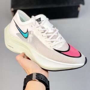 Branded Zoom Vaporfly Next White Transparent Running Shoes